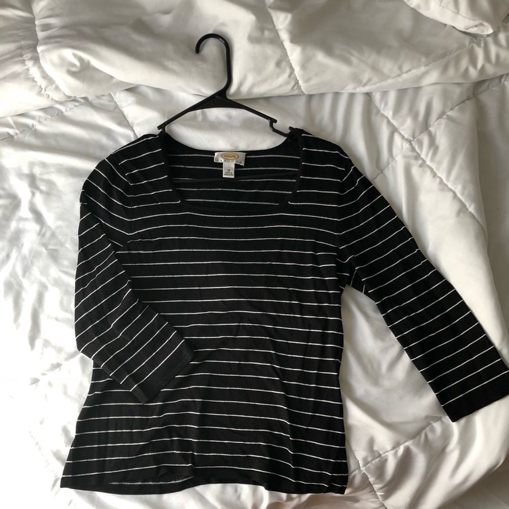 ❗️SOLD❗️Talbots stripe top